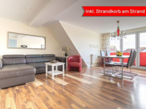 Haus Godewind Ferienwohnung 14 mit Strandkorb